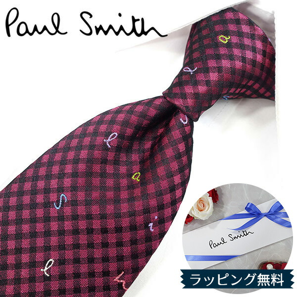 楽天市場】ポールスミス ネクタイ Paul Smith PS202 チェック ボルドー