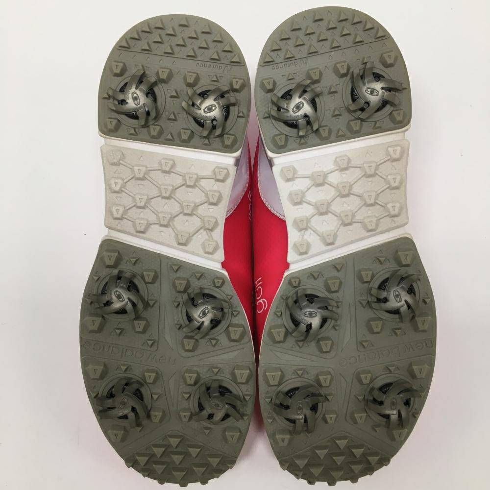 楽天市場】【美品】ニューバランスゴルフ ゴルフシューズ ピンク×白