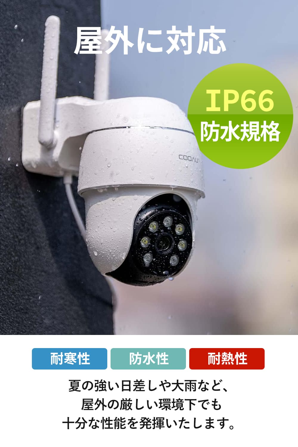 楽天市場】【最強配送対応】【500万高画素 ・遠距離も超精細】COOAU