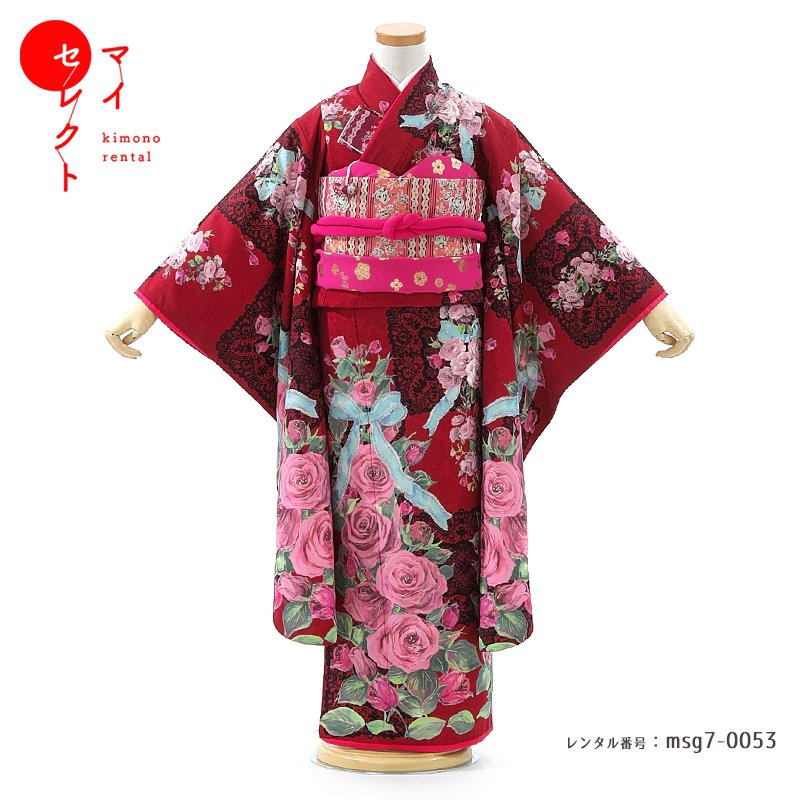 楽天市場】【レンタル】 七五三 身長110cm〜125cm 着物レンタル 7歳