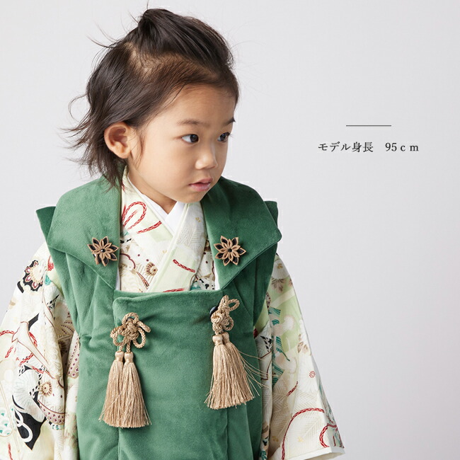 楽天市場】七五三 着物 3歳 レンタル 753 男の子 着物 フルセット ( 三