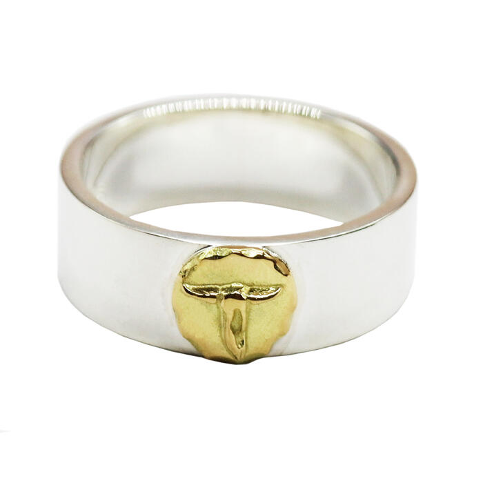 楽天市場】TADY&KING平打ちリングK18ロングホーン : TADY＆KING楽天市場店