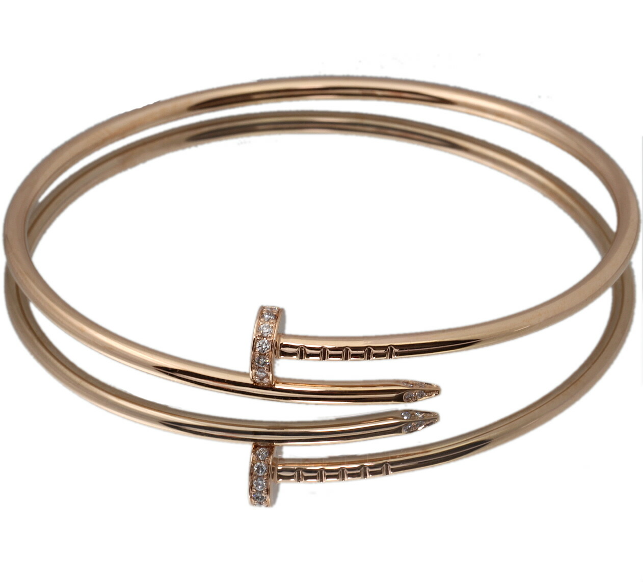 楽天市場】美品 カルティエ Cartier ジュストアンクル SM ダイヤ