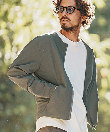 楽天市場】【felkod(フィルコッド)】Seersucker Single Rider Jacket