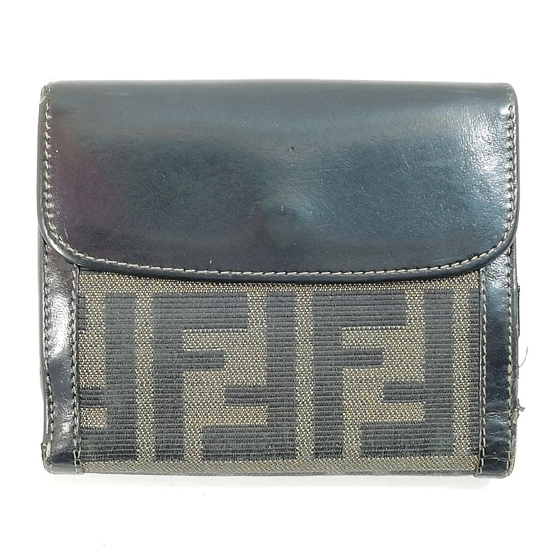 楽天市場】fendi ズッカ柄 二つ折り財布の通販