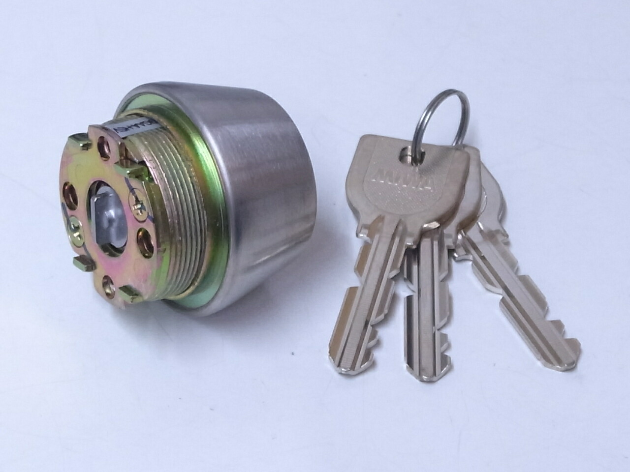 楽天市場】U9 GAA-HSV取替用シリンダー シルバー色 （MCY-199 MCY199