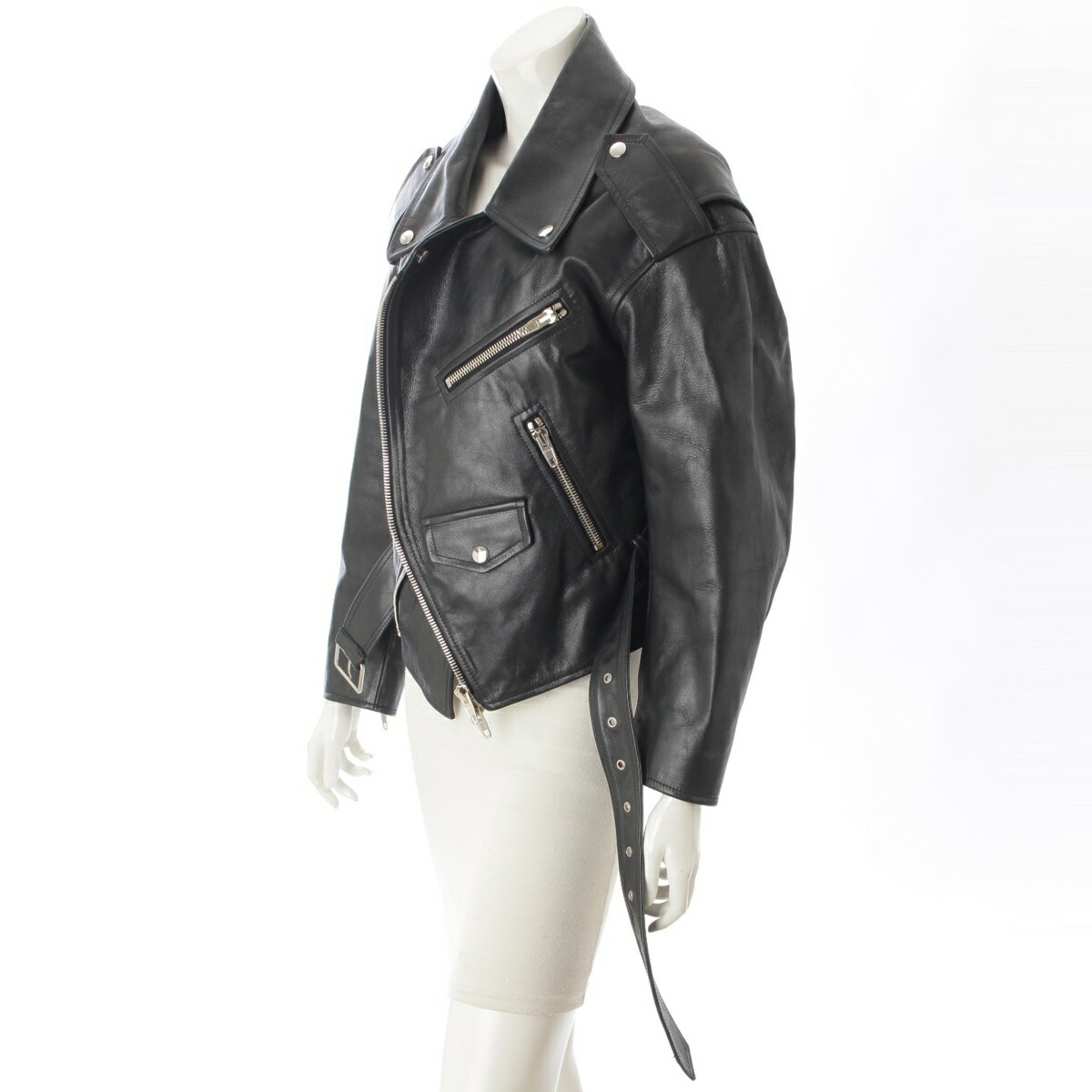 楽天市場】【バレンシアガ】Balenciaga スウィング レザー ライダース