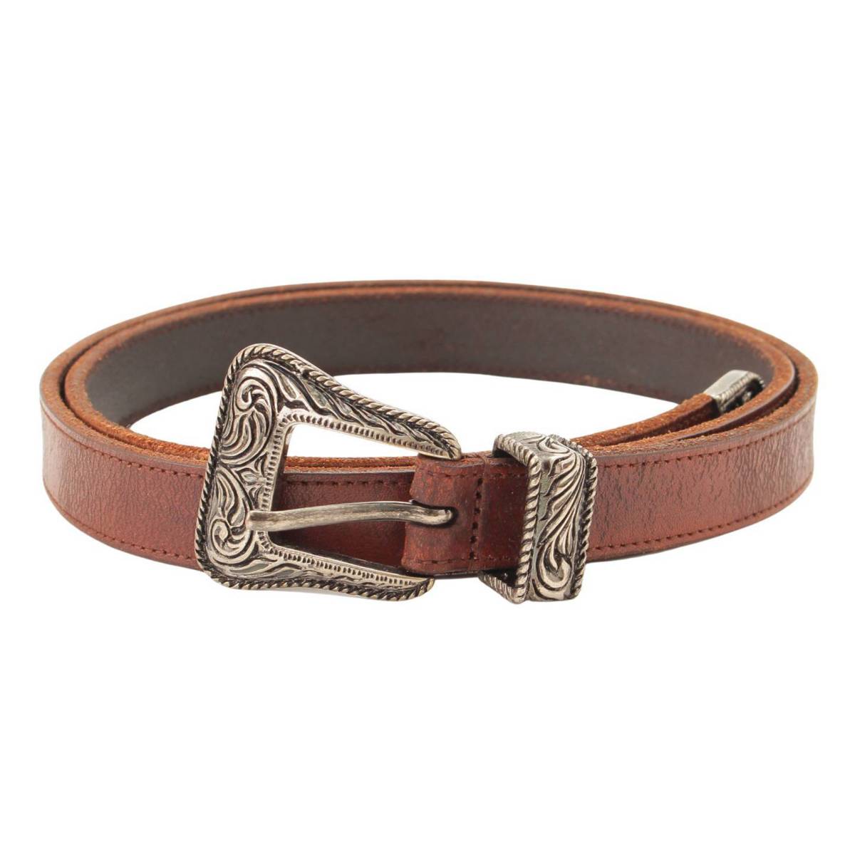 Yves Saint Laurent archive ウエスタンレザーベルト Yves Saint