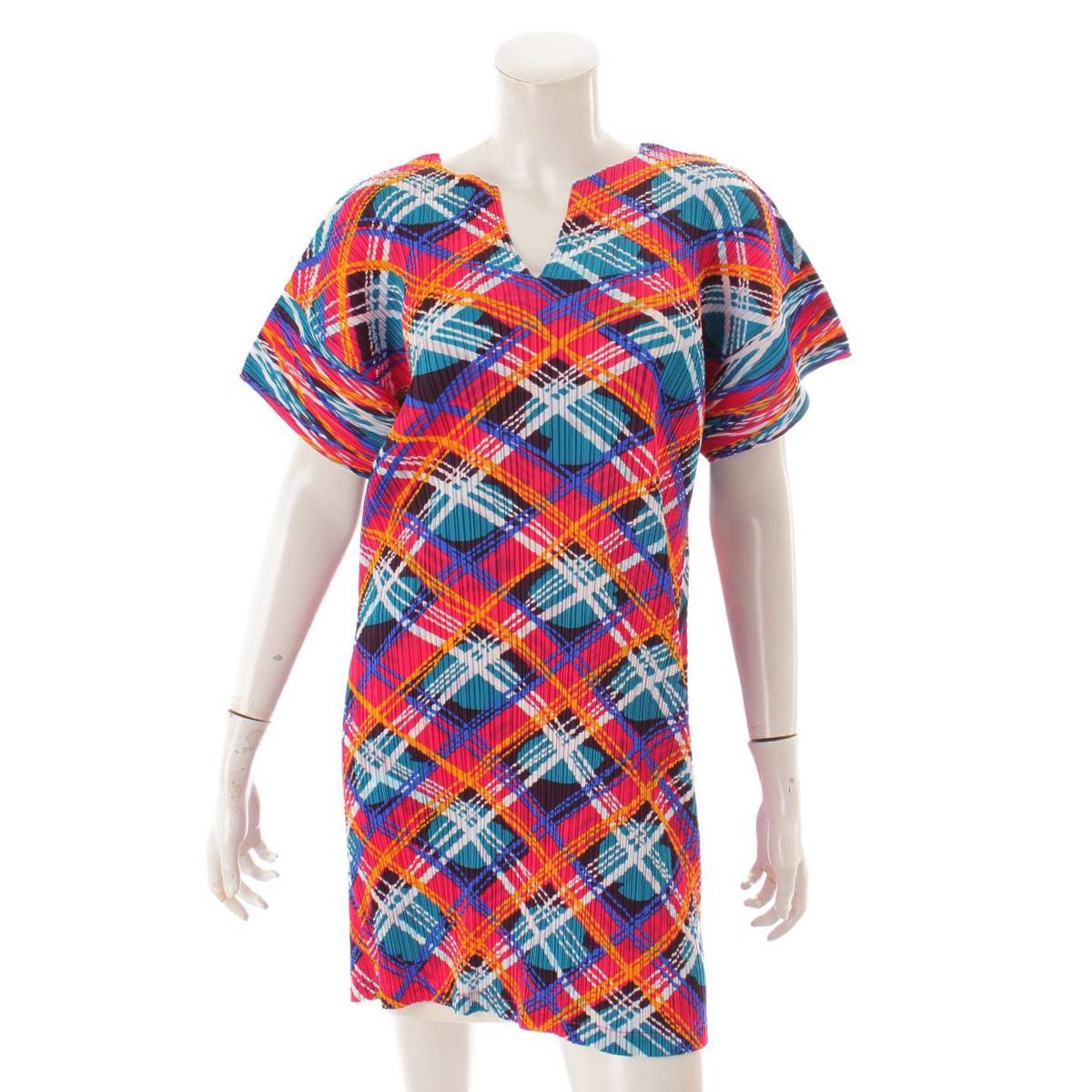 楽天市場】【イッセイミヤケ】Issey miyake プリーツプリーズ チェック