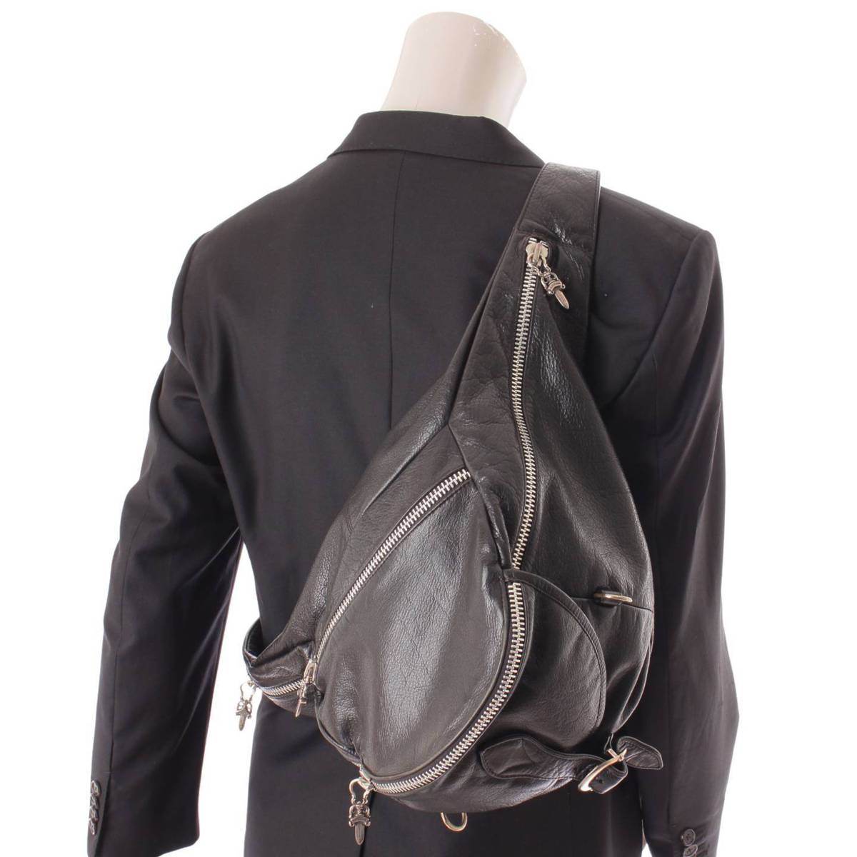 楽天市場】【クロムハーツ】Chrome Hearts レザー スナットパック XL