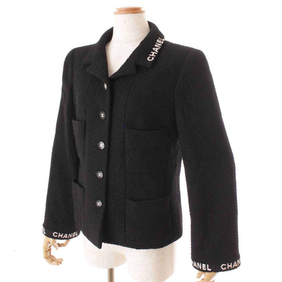 楽天市場】【シャネル】Chanel 95A ココマークボタン ロゴ トリム