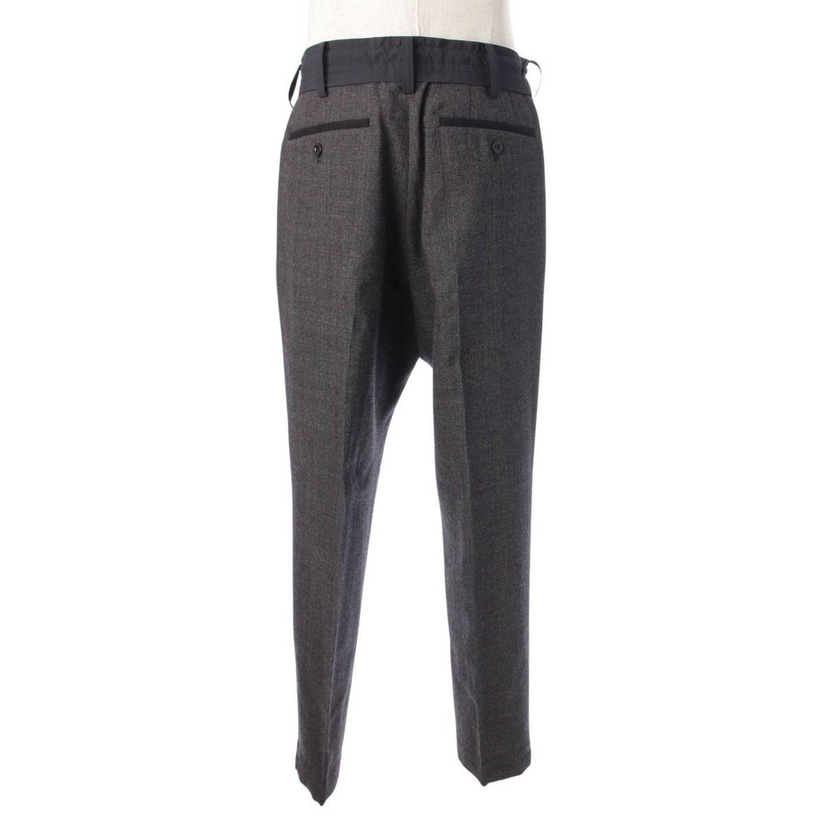 楽天市場】【サカイ】sacai メンズ 22AW チェック ドローストリング