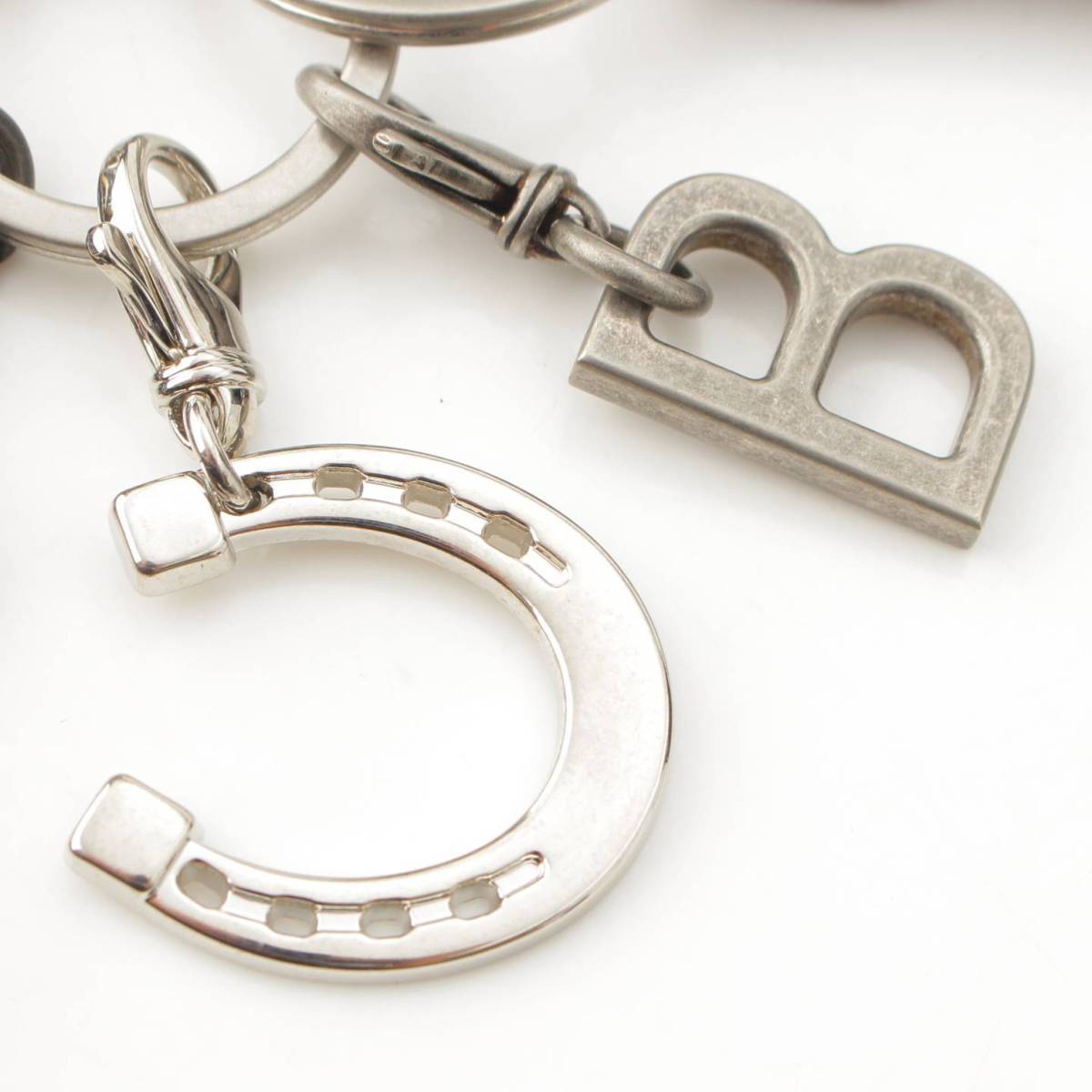 楽天市場】【バレンシアガ】Balenciaga アイコン チャーム キーリング