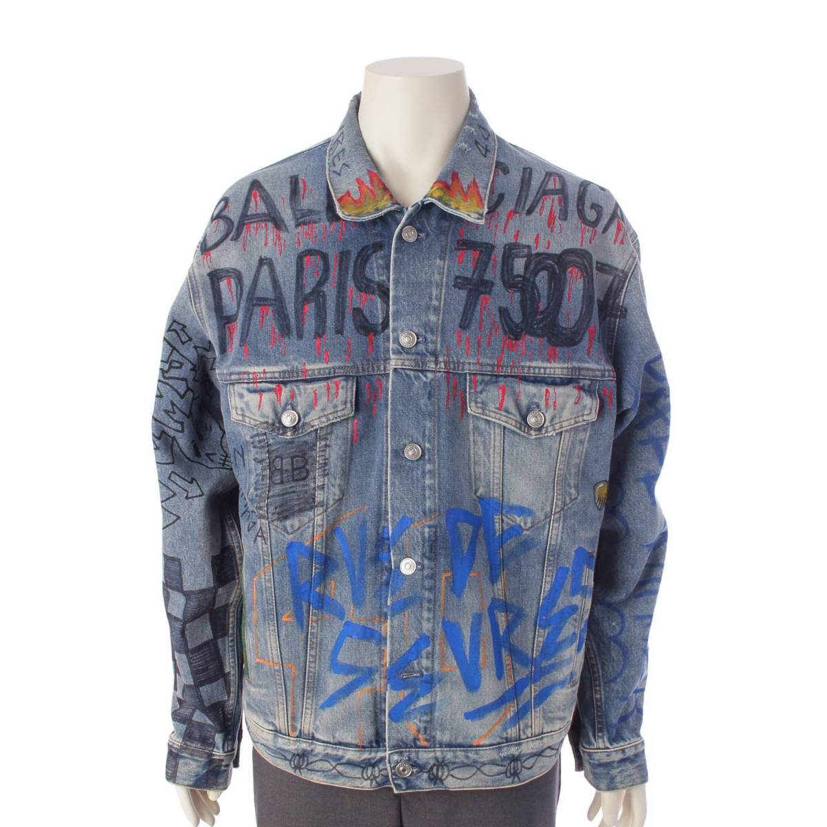 楽天市場】【バレンシアガ】Balenciaga メンズ グラフィティ オーバー