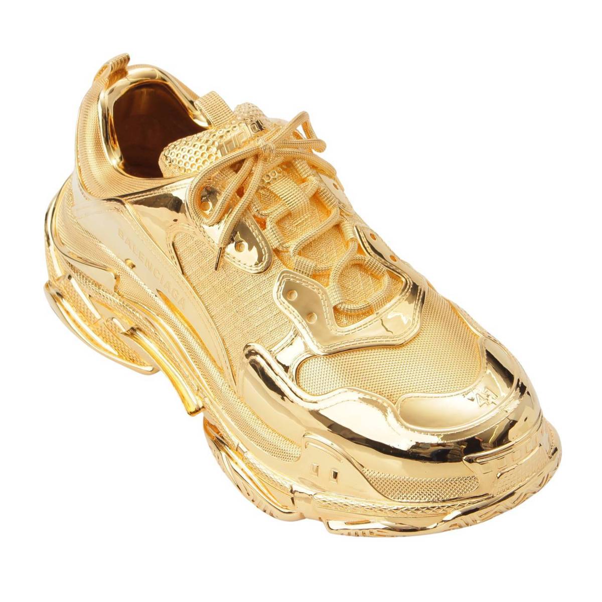 楽天市場】【バレンシアガ】Balenciaga TripleS トリプルエス 金メッキ