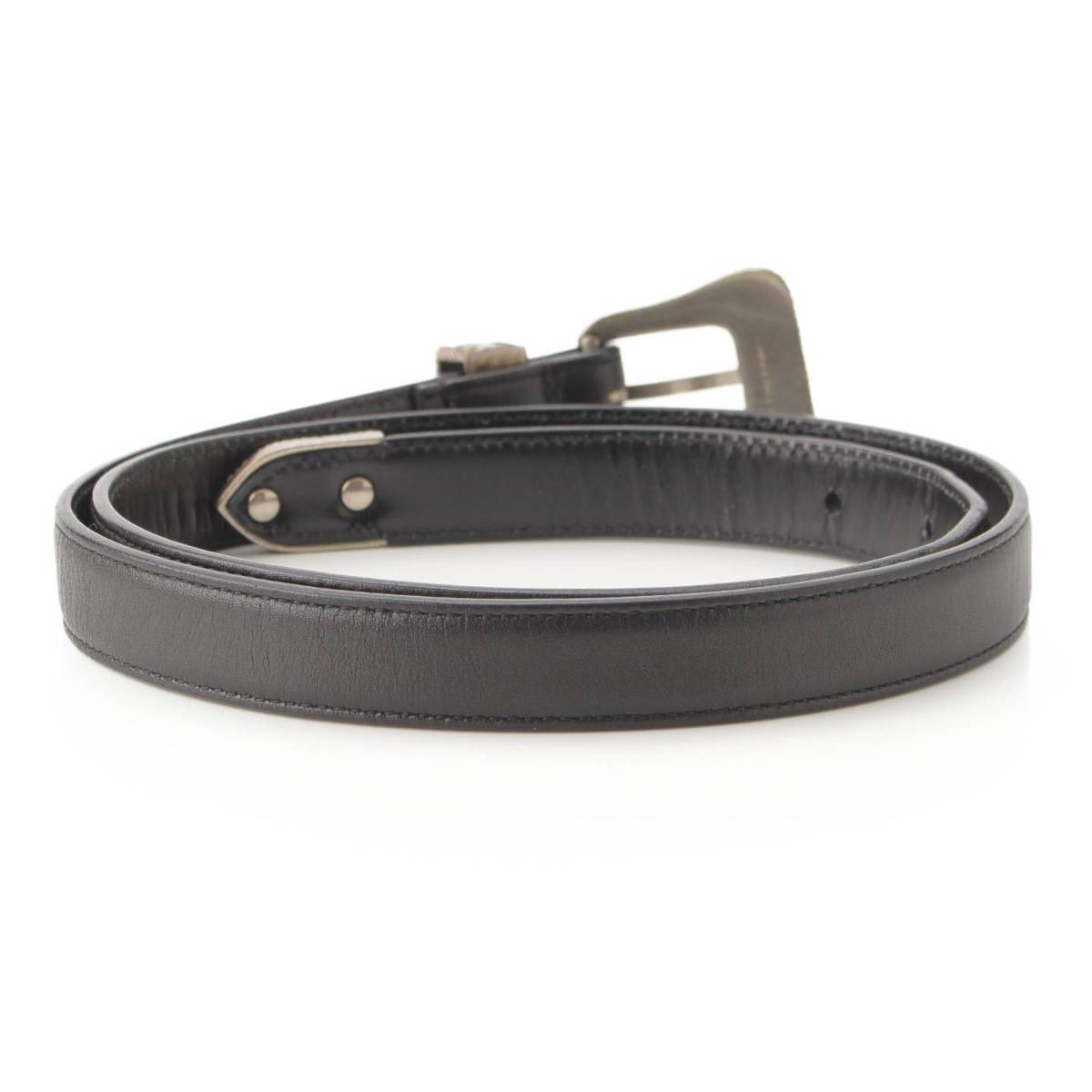 楽天市場】【サンローラン】SAINT LAURENT ウェスタン バックル レザー