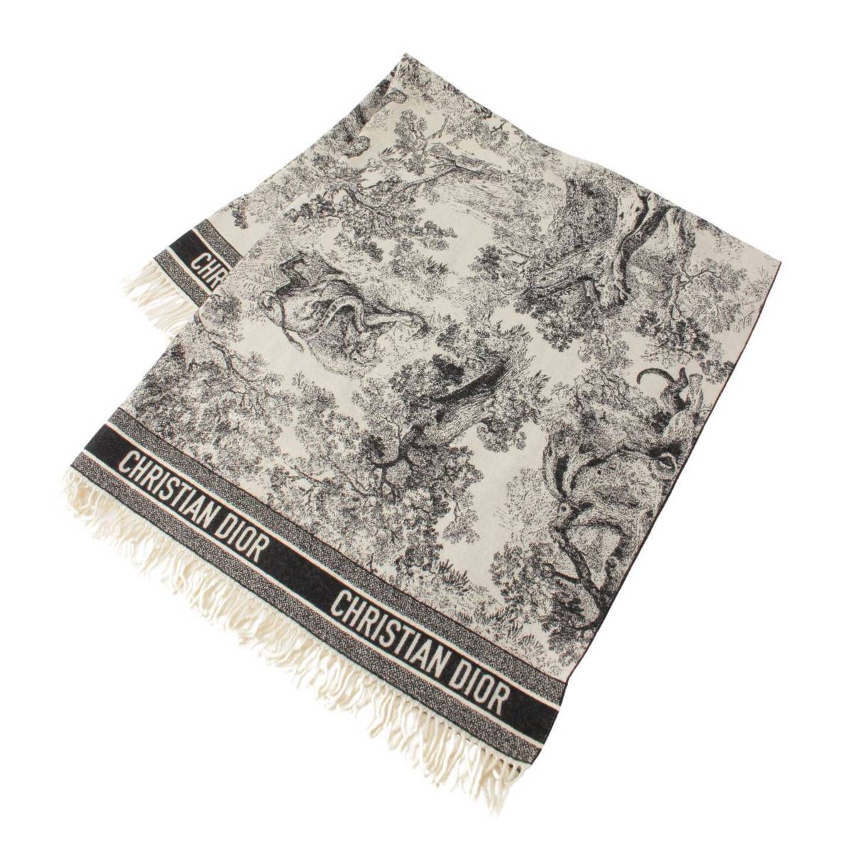楽天市場】【ディオール】DIOR トワル ドゥ ジュイ ロゴ 大判ストール