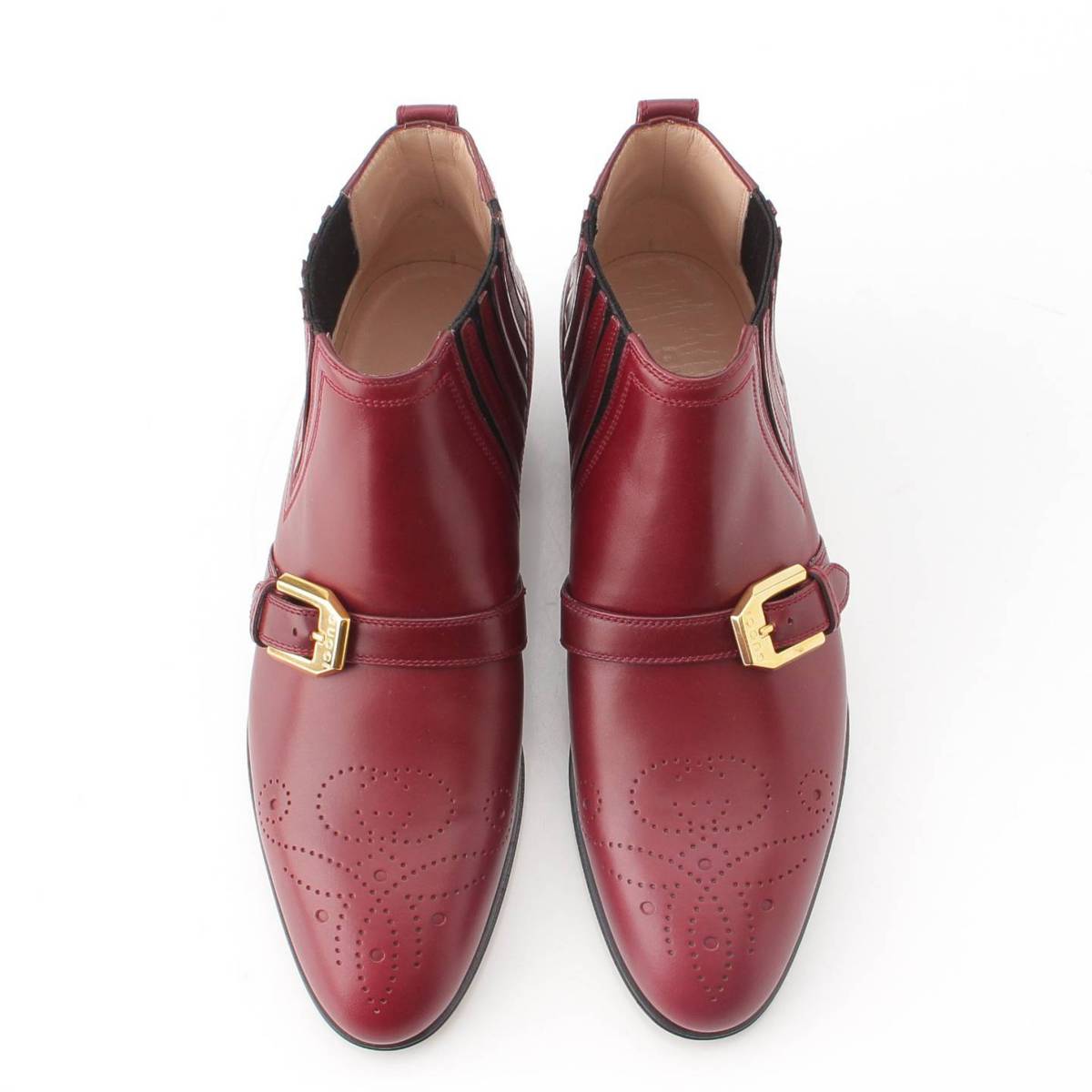 楽天市場】【グッチ】Gucci メダリオン レザー ベルト ショート ヒール