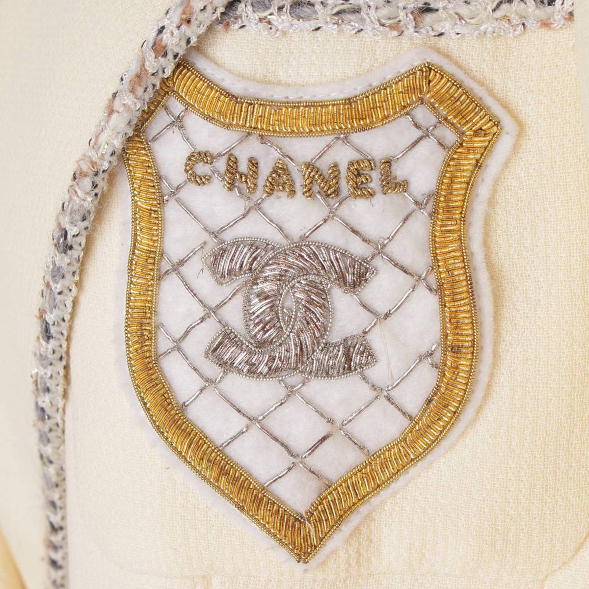 楽天市場】【シャネル】Chanel 05C ココマーク レア ウール エンブレム