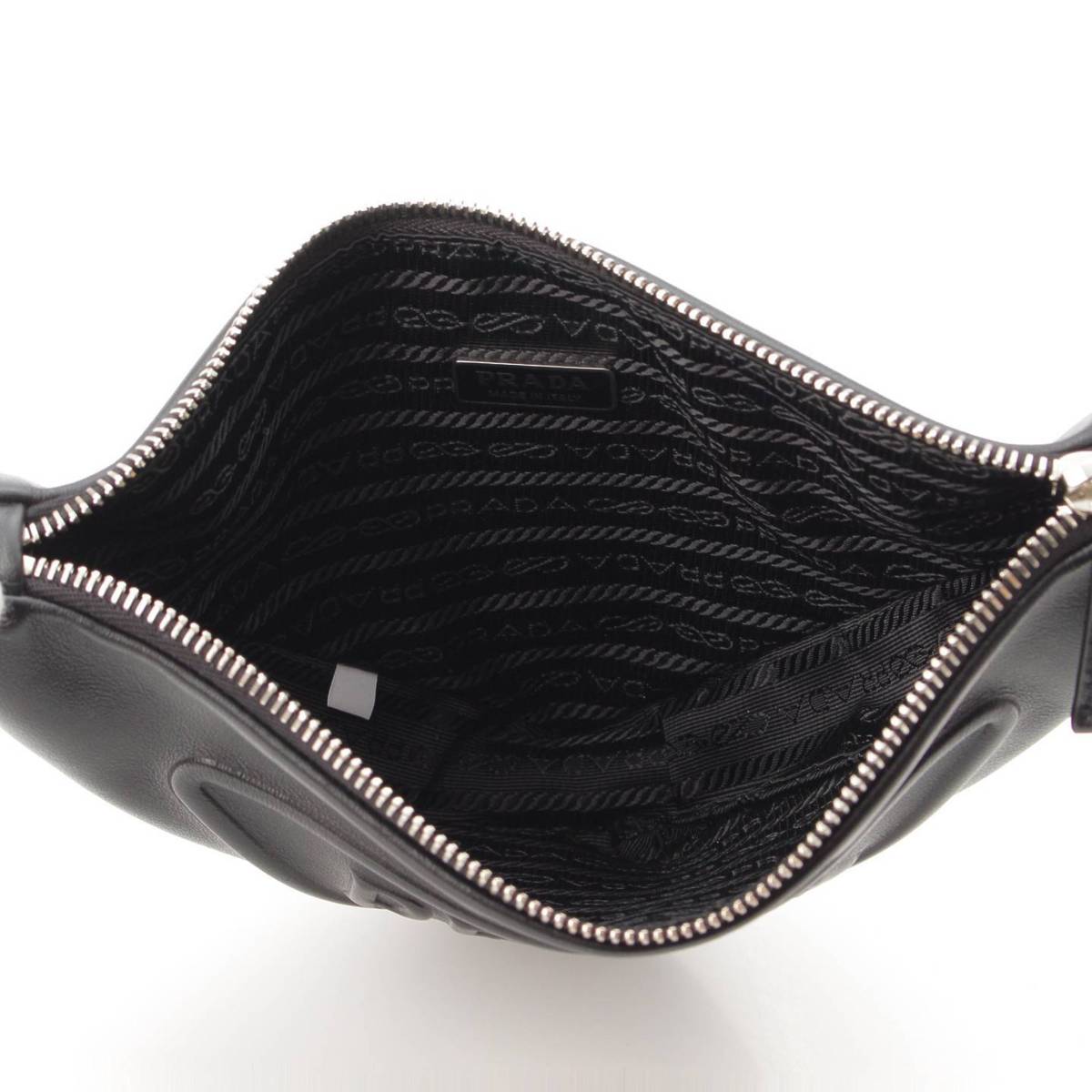 楽天市場】【プラダ】Prada トライアングル 三角ロゴ レザー クラッチ