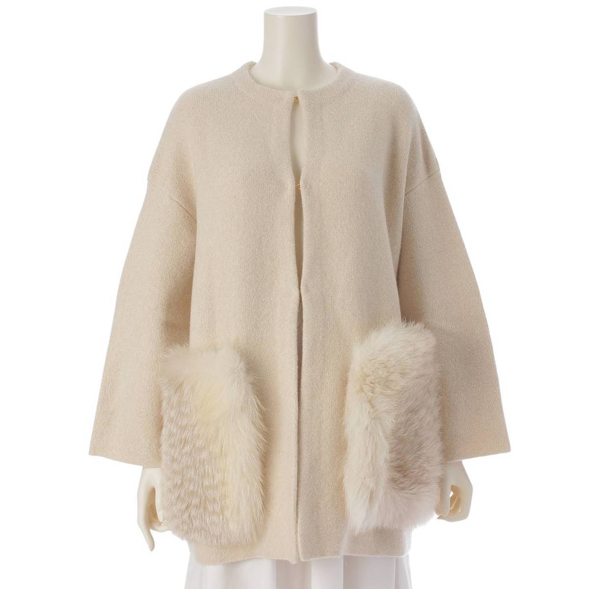 楽天市場】【ドゥロワー】DRAWER カシミア混 フォックス ポケット