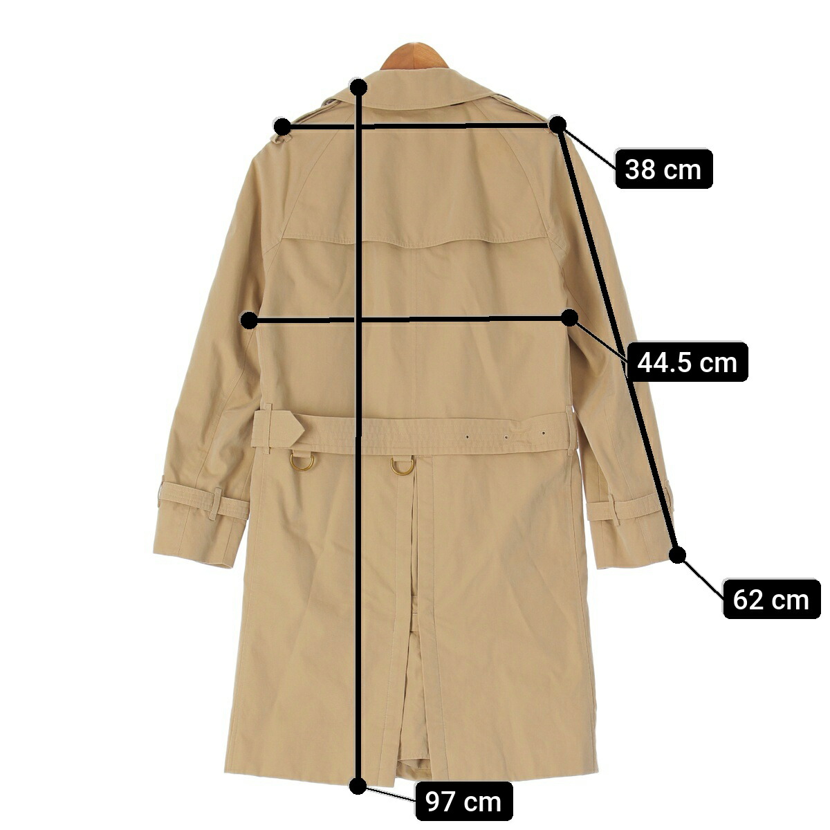 楽天市場】バーバリー BURBERRY トレンチコート ベルト（着脱可能