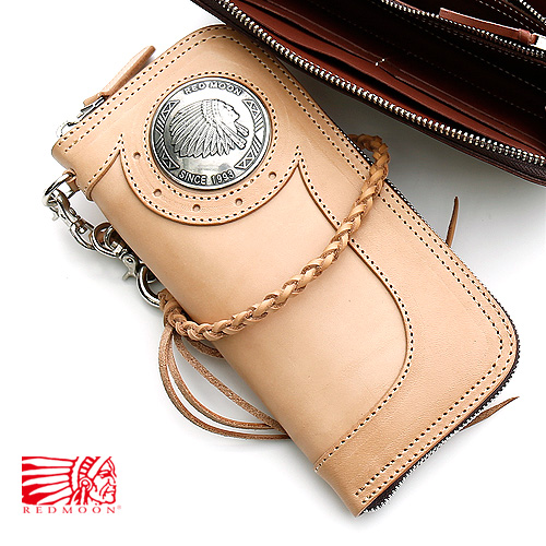 楽天市場】REDMOON レッドムーン New Round zip Long WalletBAREBACK