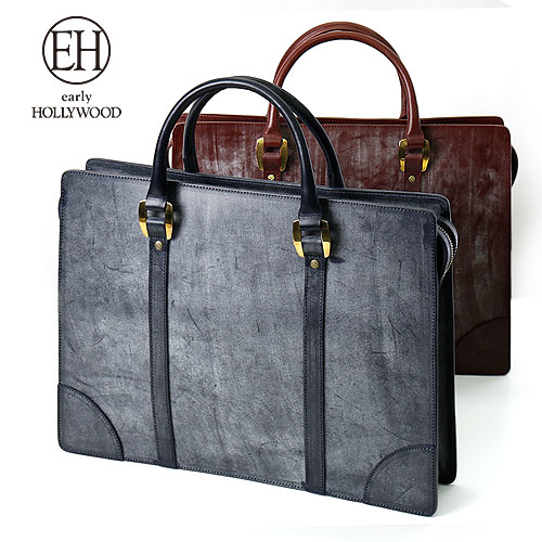 楽天市場】early hoolywood ブリーフバッグ・ブライドルレザー仕様 EH