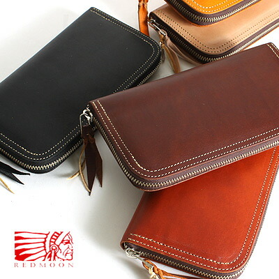 楽天市場】REDMOON レッドムーン 長財布 革 レザー ”エクストラサイズ