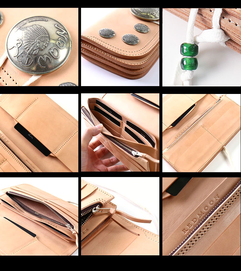 楽天市場】REDMOON レッドムーン Long Wallet ジャイアント・モデル
