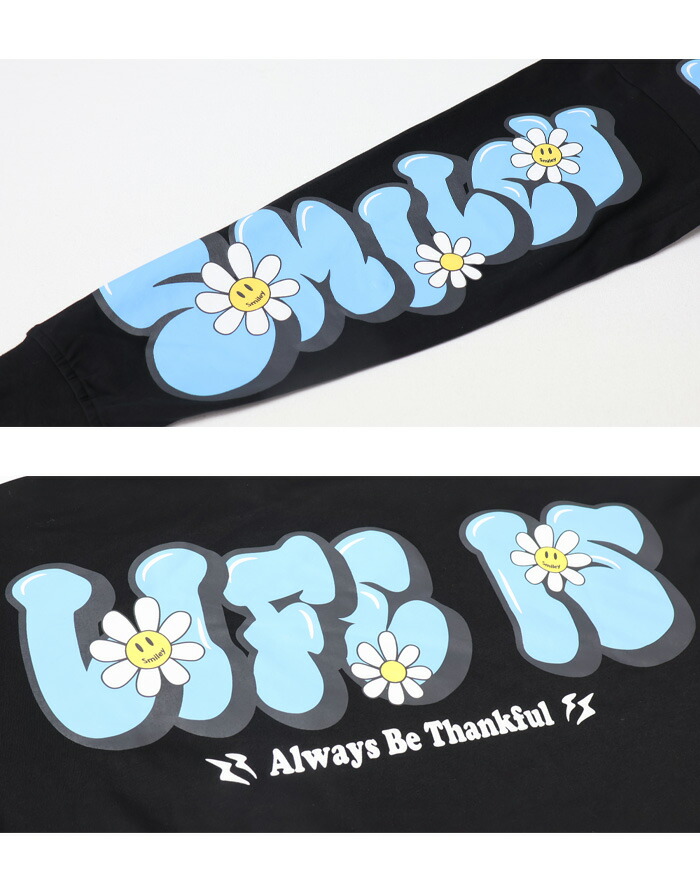 楽天市場】SMILEY FACE スマイリーフェイス アーチスマイル 長袖T