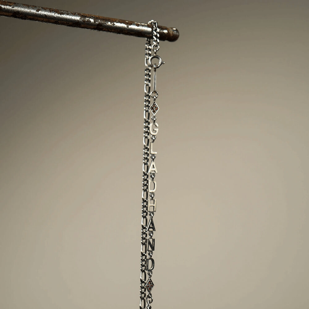 楽天市場】グラッドハンド フィガロ チェーン ネックレス シルバー925