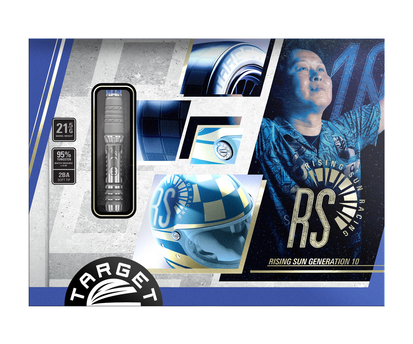 楽天市場】【送料無料】ダーツ バレル【ターゲット】ライジングサン