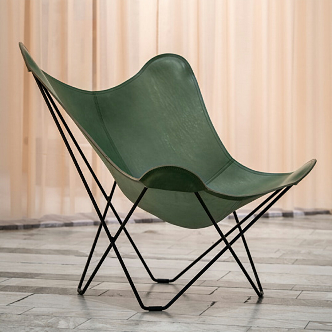 楽天市場】《レビュー特典あり》バタフライチェア bkfチェア cuero BKF