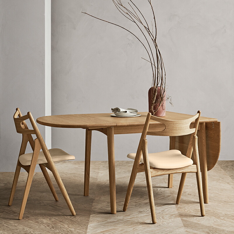 楽天市場】CH002 伸長式 ダイニングテーブルCarl Hansen & Son カール