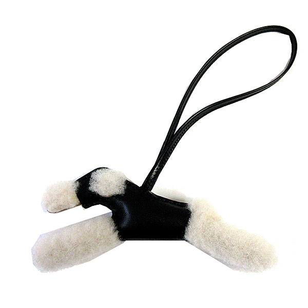 楽天市場】《新品》エルメス バディ 犬 バッグチャーム 黒
