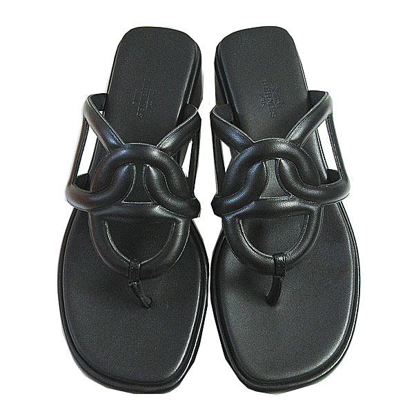 楽天市場】≪ 新品 ≫ エルメス ジプシー サンダル サイズ38 レザー