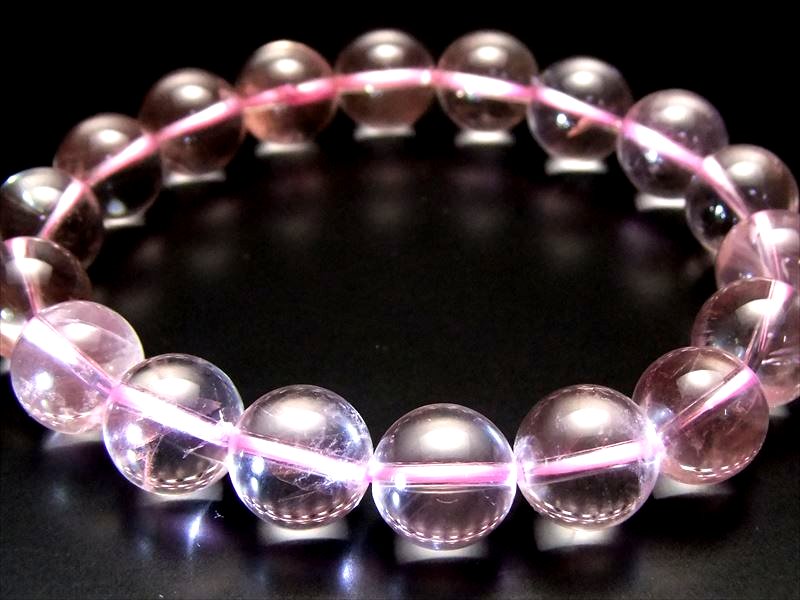 楽天市場】○激レア S級【ピンクエンジェルラダークォーツブレスレット