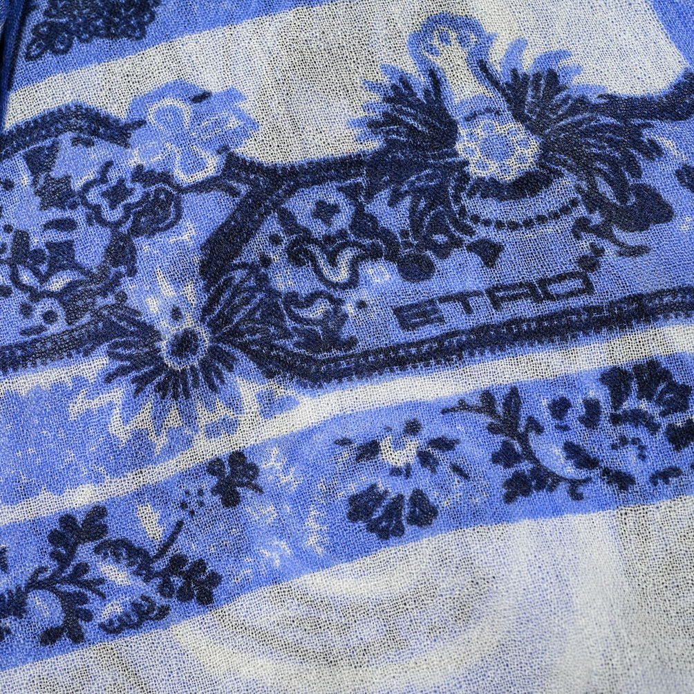 楽天市場】エトロ ETRO ストール マフラー 春夏 秋 3シーズン メンズ