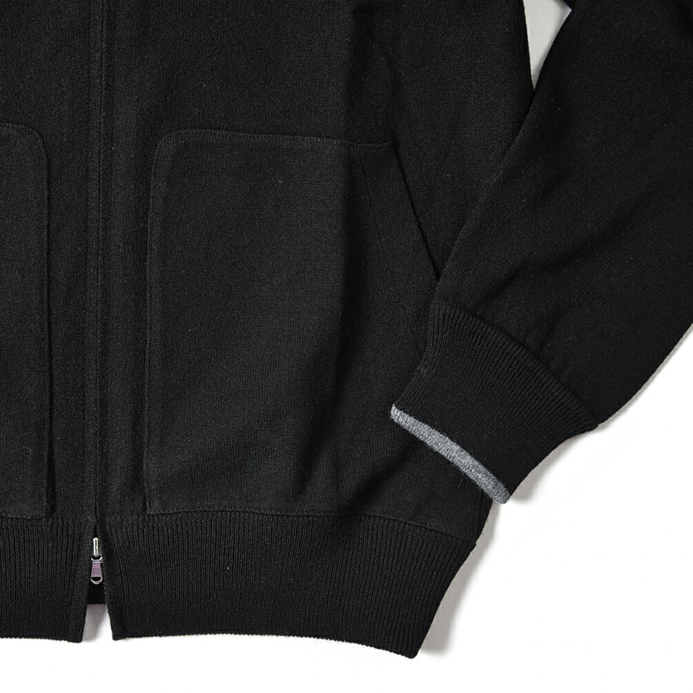 楽天市場】グランサッソ GRAN SASSO ジップアップ ニットパーカー 秋冬