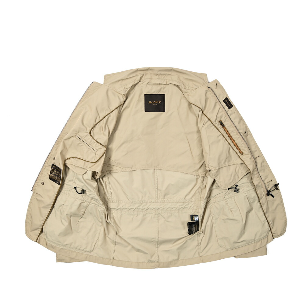 楽天市場】ムーレー MOORER APPIO スタンドカラージャケット ブルゾン
