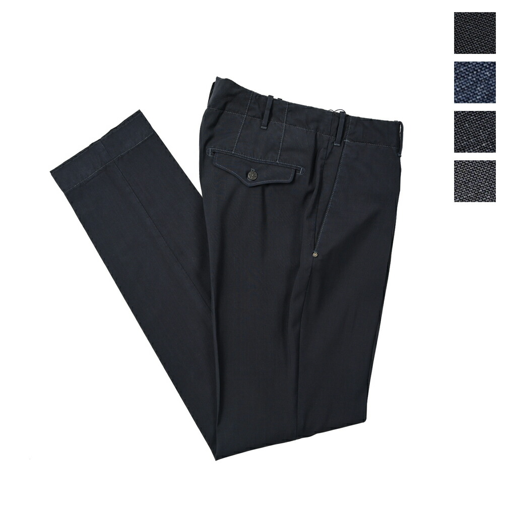 美品】INCOTEX ウール ノータックスラックス 52 新品 インコテックス