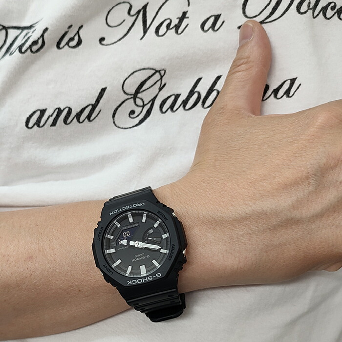 楽天市場】CASIO “G-SHOCK” GA-2100-1AJF ブラック(ホワイト