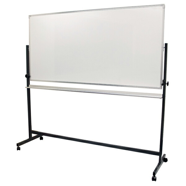楽天市場】ホワイトボード 無地 [サイズ：W1800×H900mm] 移動式