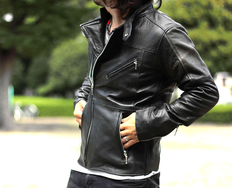 楽天市場】【アウトレット】本革 ライダースジャケット メンズ レザー