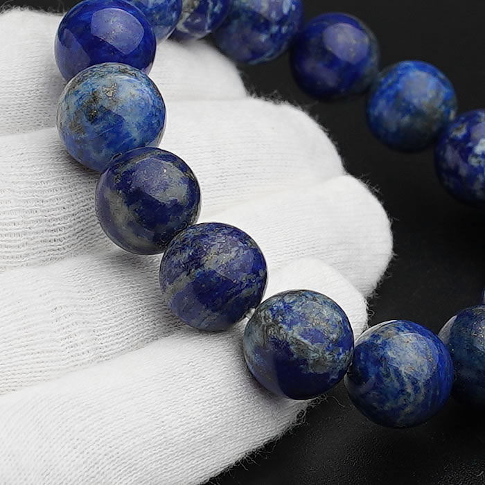 楽天市場】【鑑別書付き】ラピスラズリ 12mm ブレスレット 天然石