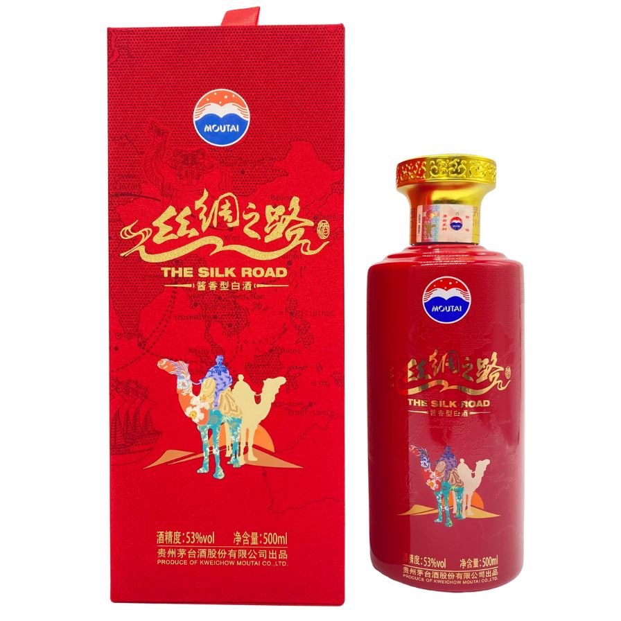 楽天市場】【未開栓】醤香型白酒 THE SILK ROAD 500ml 53% 948g 貴州