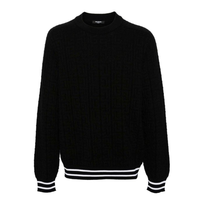 楽天市場】balmain（カラーブラック）（ニット・セーター｜トップス