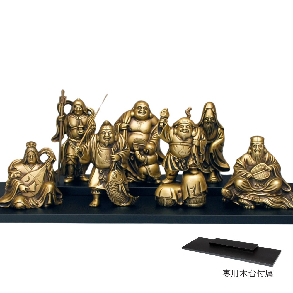 楽天市場】【メーカー直送品】インテリア 二福神 七福神セット 恵比寿