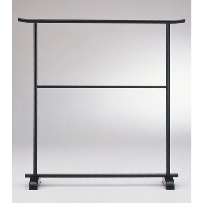 楽天市場】大衣桁（黒） 1台日本の伝統美を引き立たせる和装陳列